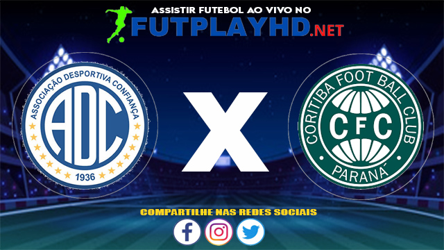 Assistir Confiança X Coritiba AO VIVO Online 29/06/2021