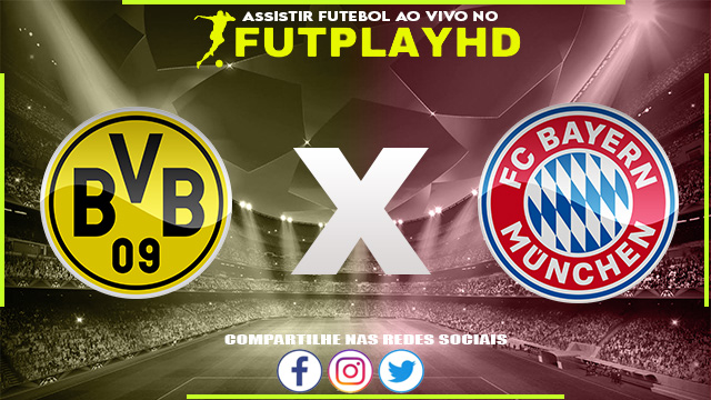 Assistir Borussia Dortmund x Bayern Munique AO VIVO Online 08/10/2022 Grátis