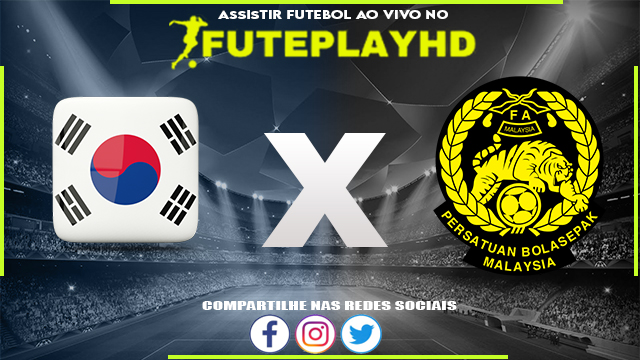 Assisti Coreia do Sul x Malásia AO VIVO Online 25/01/2024