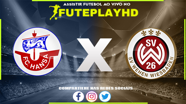 Assistir Hansa Rostock x Wehen Wiesbaden AO VIVO Online 05/04/2024