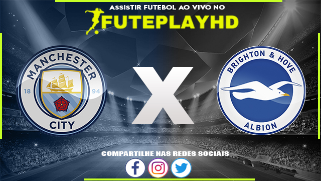 Assistir Manchester City x Brighton AO VIVO Online 21/10/2023