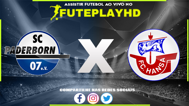 Assistir Paderborn 07 x Hansa Rostock AO VIVO Online 15/12/2023